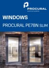 PROCURAL PE78NHI - slim windows