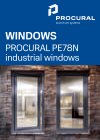Ponzio PE78N - slim industrial windows