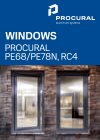 PROCURAL PE68/PE78N - RC4 cl. burglary resistant window